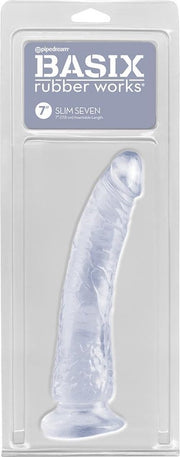Slim Seven - Clear - Realistic Dildos -