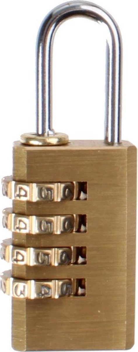 Falkx Bagageslot 6r5e 60 X 20 Mm Aluminium Brons