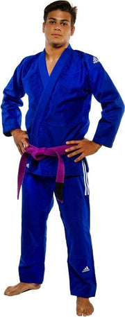 Adidas Bjj Champion Ibjjf Blauw Maat A4