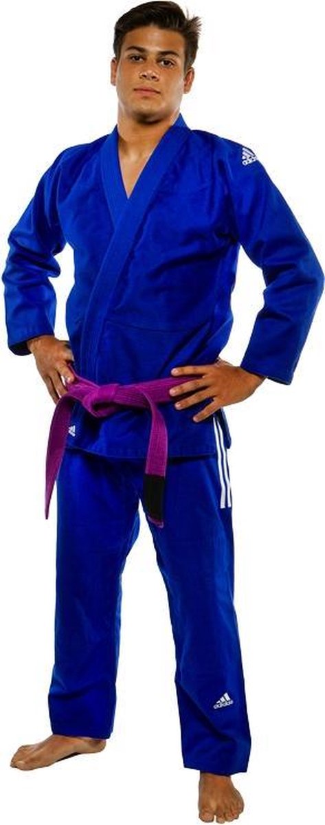 Adidas Bjj Champion Ibjjf Blauw Maat A4
