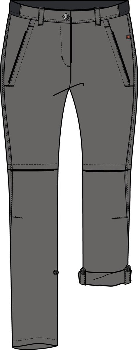 Louise Dames Afritsbroek - Dark Grey