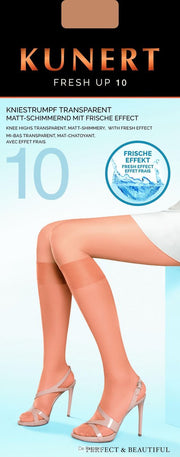 Kunert Fresh Up 10 Kniekous Kniekousen maat 39-42 kleur Cashmere