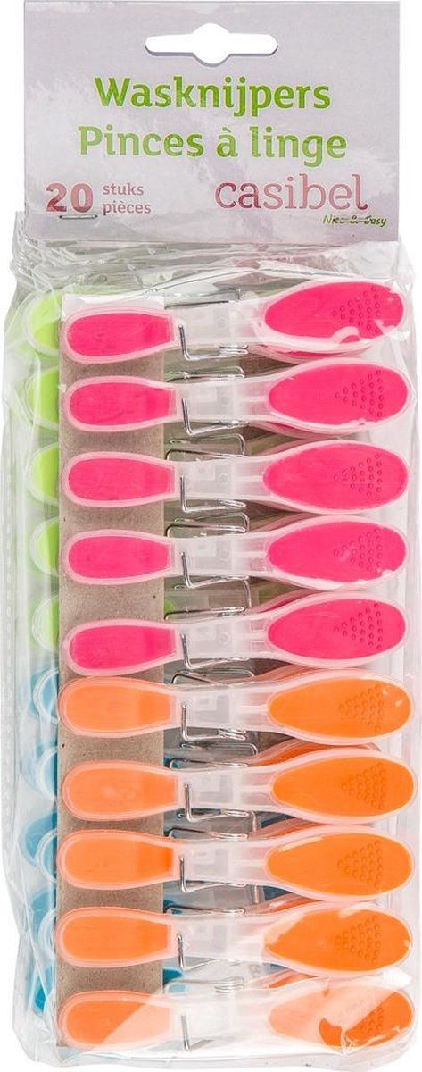Set van 20 wasknijpers
