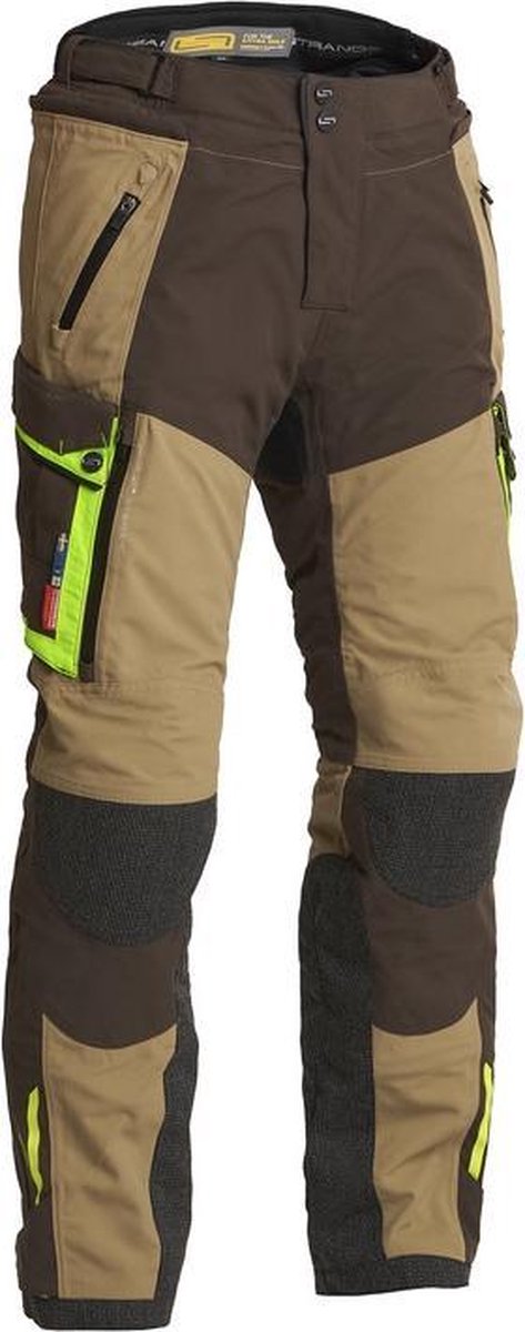 Lindstrands Textile Pants Sunne Brown Yellow 50