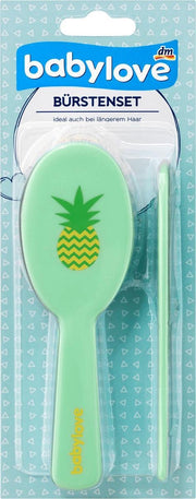 babylove Baby Borstelset - groen - set van 2