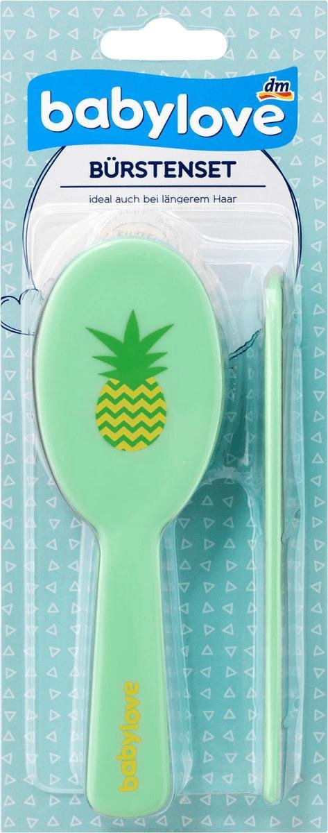 babylove Baby Borstelset - groen - set van 2