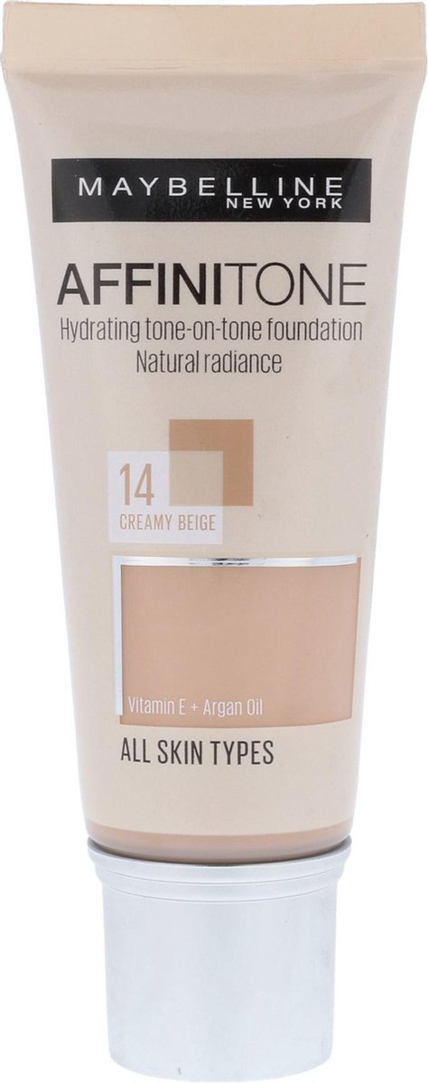 maybelline Affinitone Foundation - 14 Creamy Beige