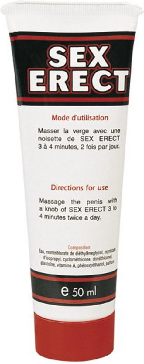 Sex Erect | Hardere en langer durende erectie | Labo Intextonic