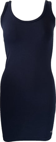MOOI! Company - Top mouwloos - Marieke witte lange top - Kleur  Navy- M