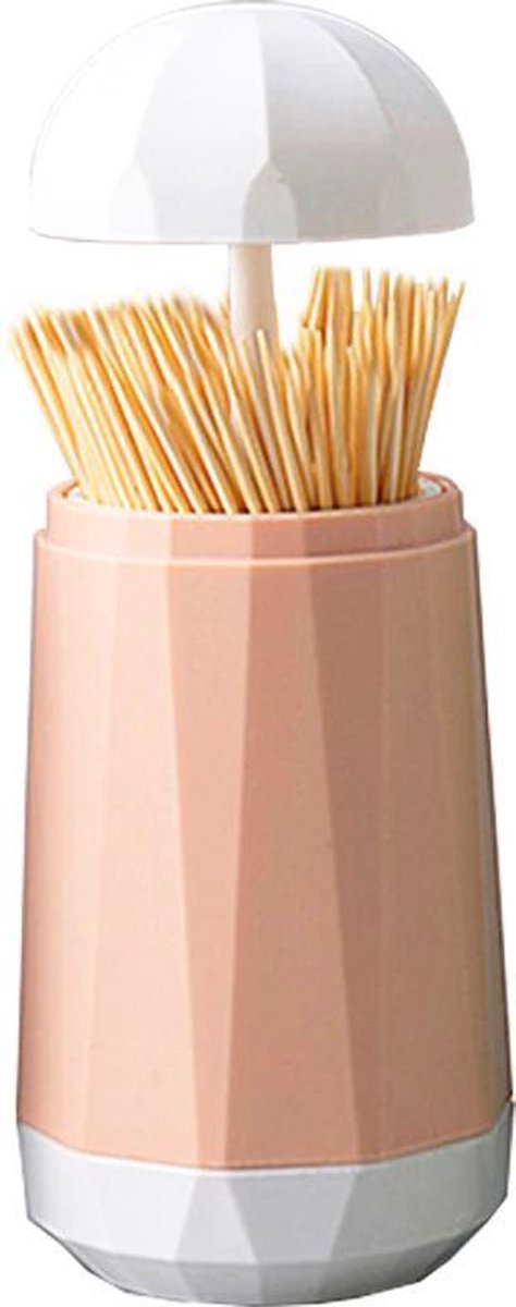 ZijTak - Tandenstokerhouder - Tandenstoker - Cockail prikker houder - Nordic style - Pastel Roze