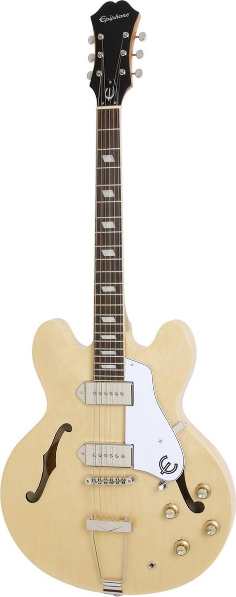 Epiphone Casino Natural semi-akoestische gitaar
