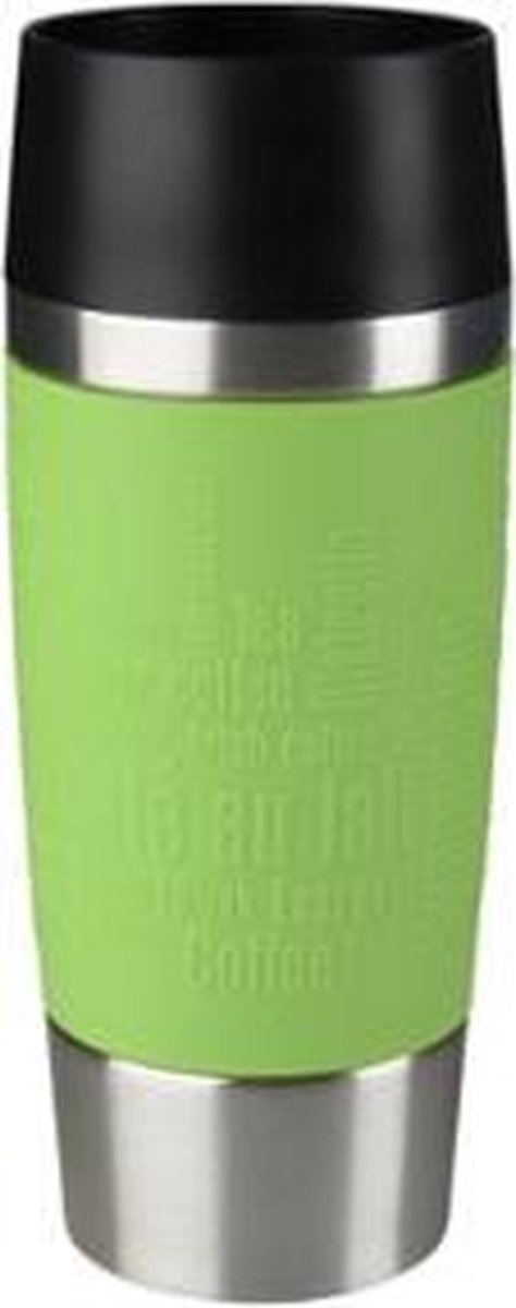 Tefal Travel Mug Thermobeker  - 360 ml - RVS/Lime