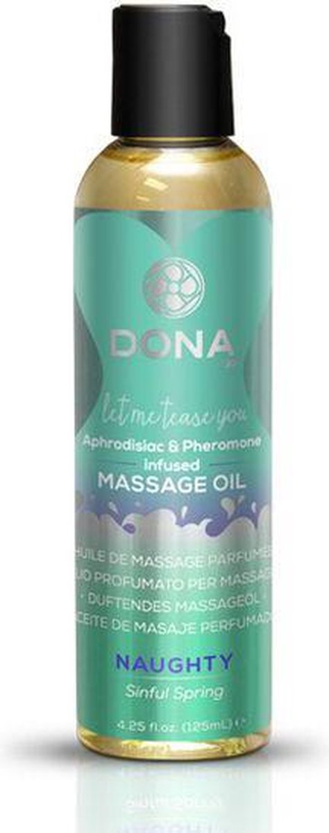 Geparfumeerde Massage Olie Zondige Lente 110 ml Dona 5192