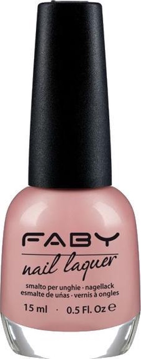 Faby Nagellak My Favorite Rose Dames 15 Ml Vegan Zachtroze