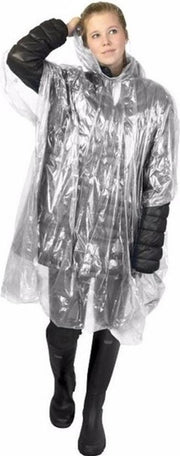 wegwerp regenponcho transparant voor volwassenen |uniseks | Regenjas capuchon | Lichtgewicht |Regen | wegwerpponcho