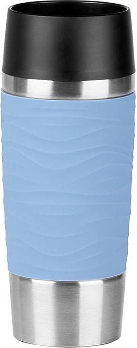 EMSA TRAVEL MUG Waves 0.36l Blauw thermosfles