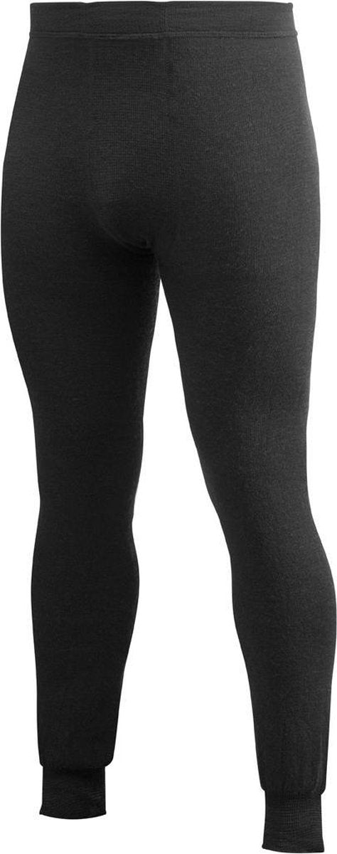 Woolpower Long John 200 merino ondergoed zwart Maat S