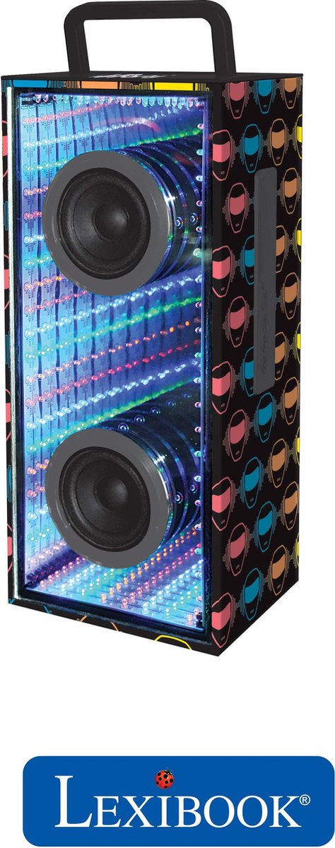 Lexibook Flashboom Iparty - Bluetooth speaker - Speaker met led - Speakers
