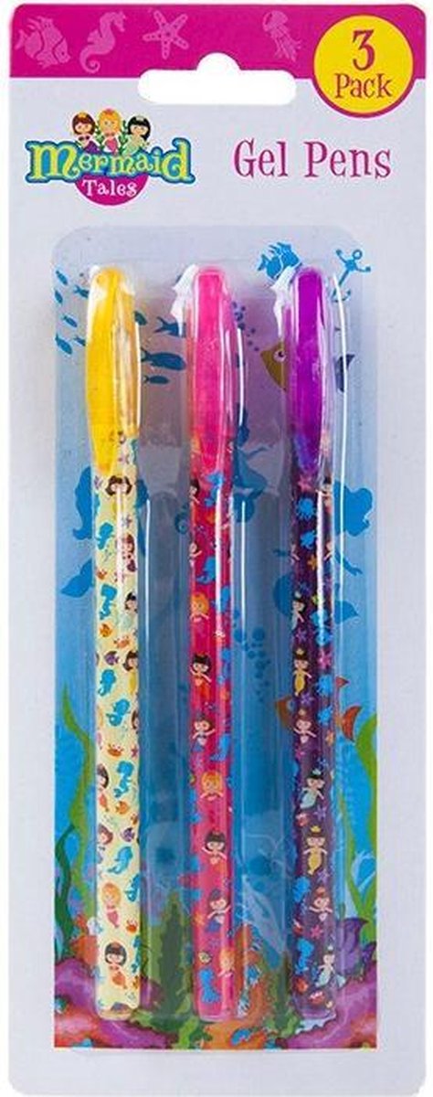 Pms Mermaid Gelpennen 3 Stuks