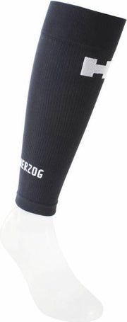Herzog Pro Compressie Tubes Size I - Zwart / Zilver - maat XL
