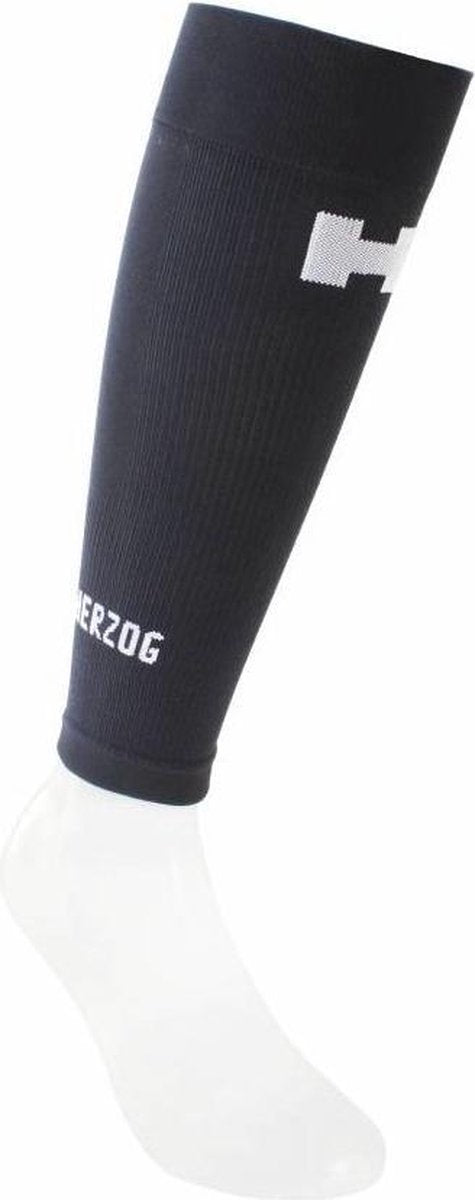 Herzog Pro Compressie Tubes Size I - Zwart / Zilver - maat XL