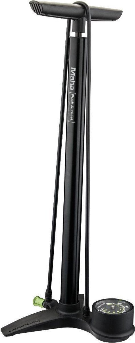 Birzman Maha Push & Twist MTB II Fietspomp zwart