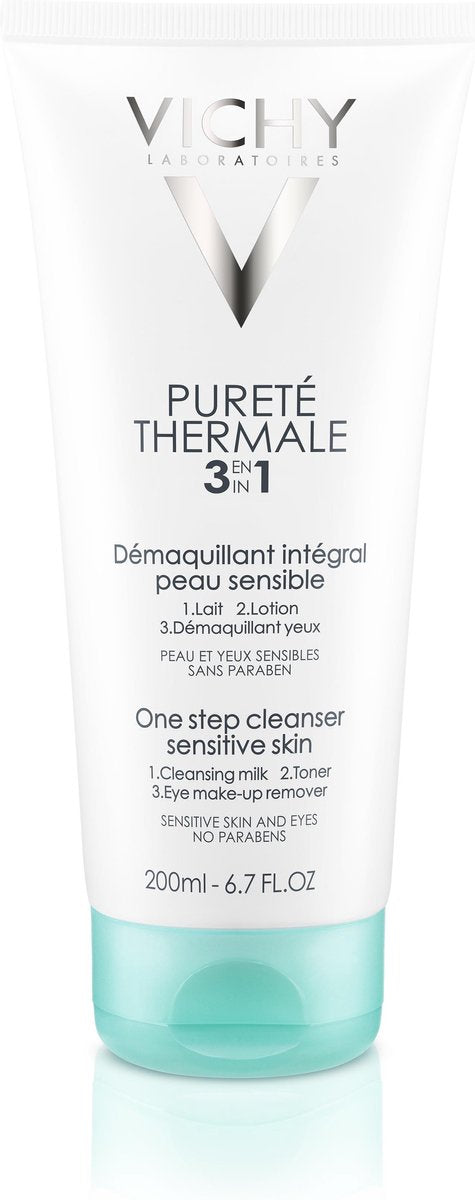 Vichy Pureté Thermale 3-in-1 reinigingslotion -200ml - make-up verwijdering