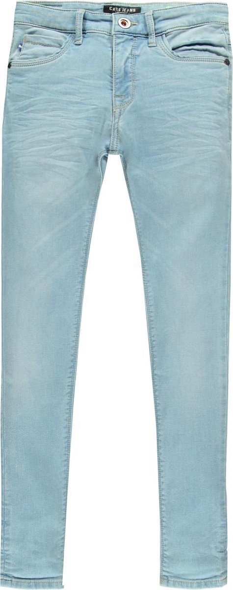 Cars Jeans Jeans Davis Jr. Skinny Fit - Jongens - Bleached Used - (maat: 104)