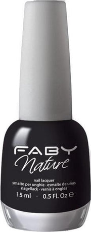 Faby Nagellak Black Pepper Dames 15 Ml Vegan Zwart