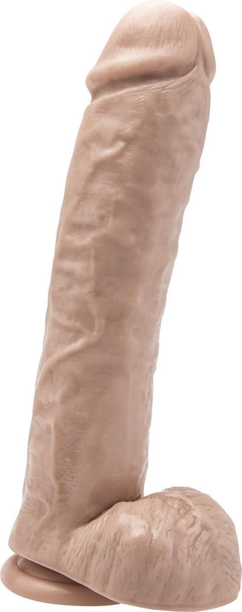 ToyJoy - Dildo 28cm met ballen - Beige