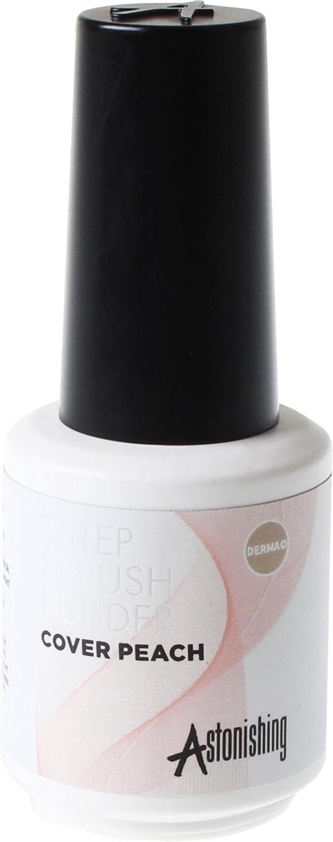 Astonishing 1 Step Brush Builder Cover Peach 15ml