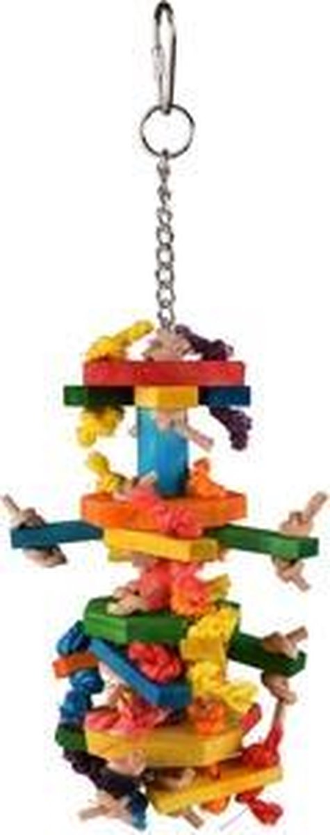 Zooselect Vogelspeelgoed Kooihanger Rainbow Ace