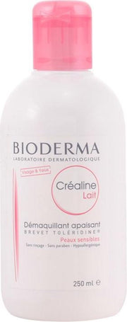 Bioderma Crealine Lait Démaquillant Visage  &  Yeux 250 Ml