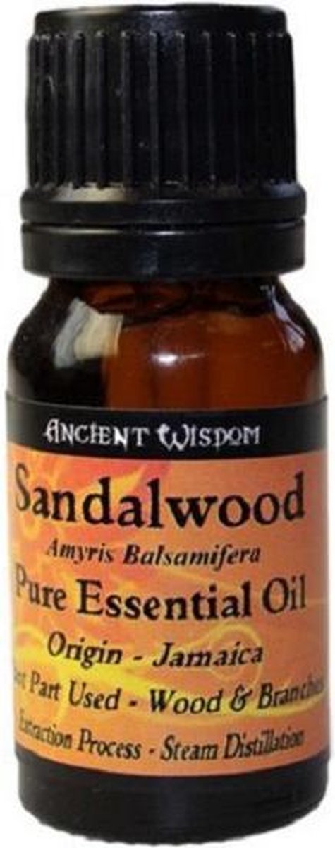Etherische olie Sandelhout - Essentiële olie - 10ml - 100% natuurlijk