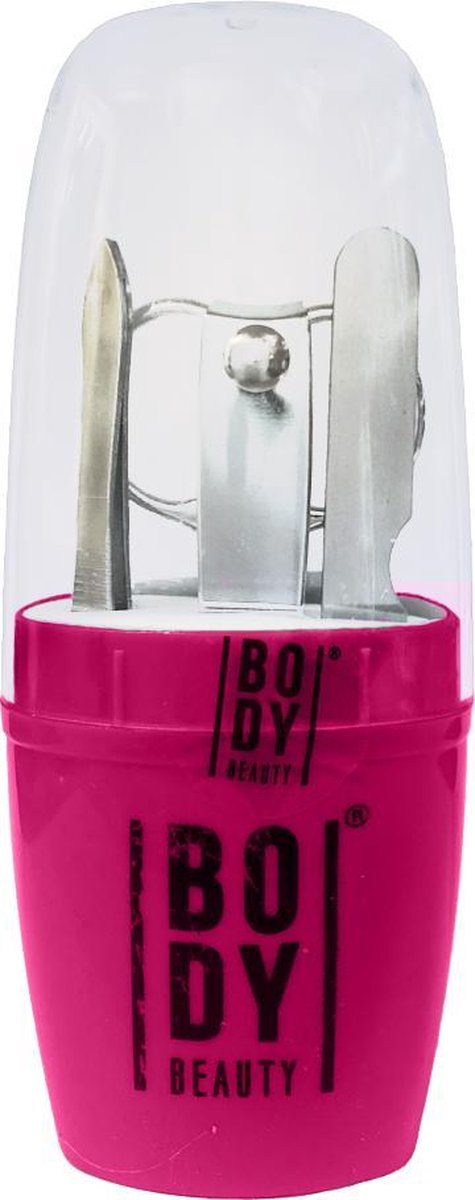 Five® - Bodybeauty - Manicureset - 4-Delig - Reisverpakking - Reisset - Rose