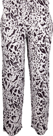 Amantes Zomerbroek Dierenprint Zwart/Wit Large