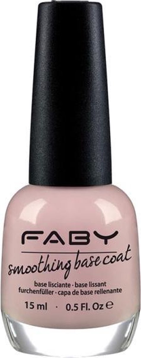 Faby Basecoat Smoothing Dames 15 Ml Roze