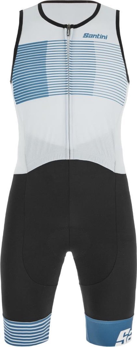 Santini Freccia Redux Seeveless Aero Trisuit - Img Long Distance Pad