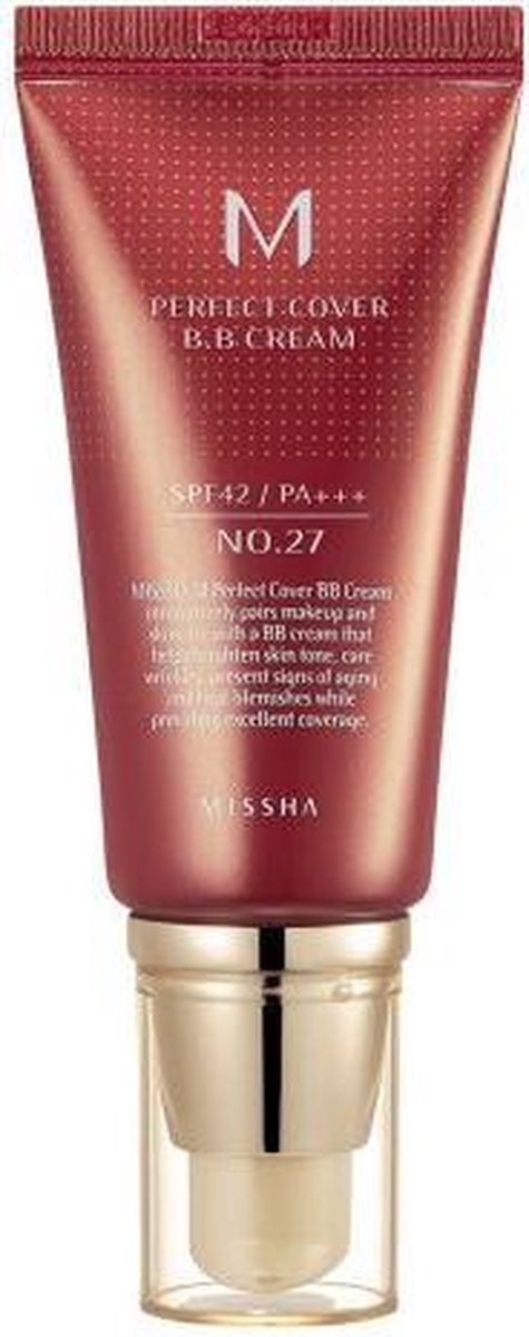 Missha M Perfect Cover BB Cream SPF42/PA+++ (No.29/ Caramel Beige) 50ml