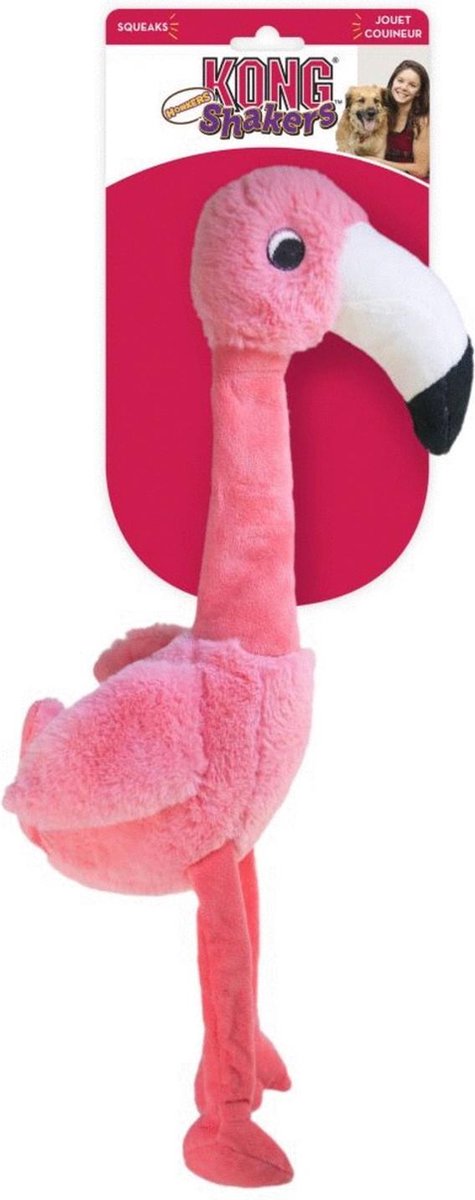 Kong Shakers Honkers Flamingo Roze - - Small