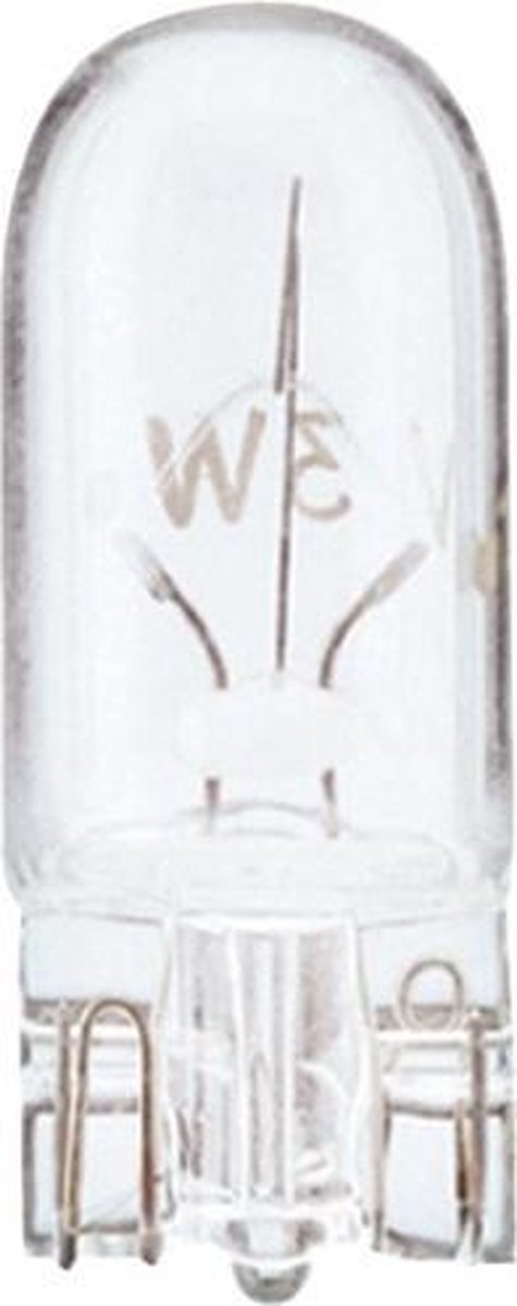 W5W 12V 5W Philips auto steeklampje doos 10 stuks