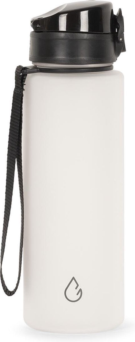 Wattamula - Drinkfles  - Wit - 700 ml - met fruitfilter