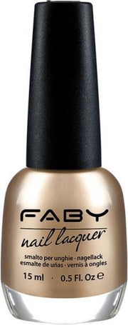 Faby Nagellak You're On Pandora Dames 15 Ml Vegan Goud
