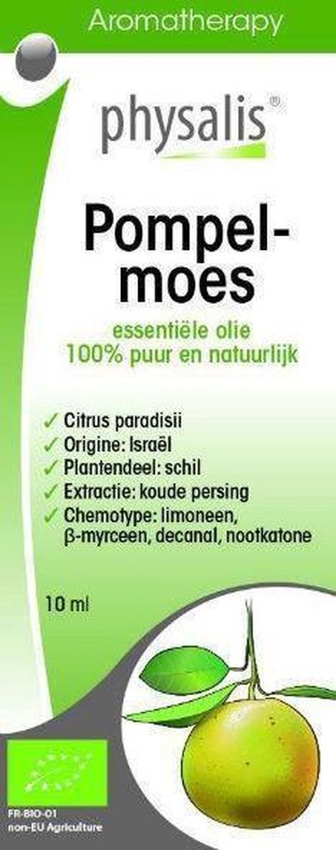 Physalis Aromatherapy Essentiële Oliën Pompelmoes Olie