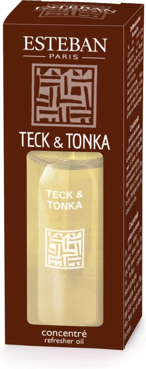 Esteban Classic - Navulling - Geurolie - 15ml - Teck Tonka