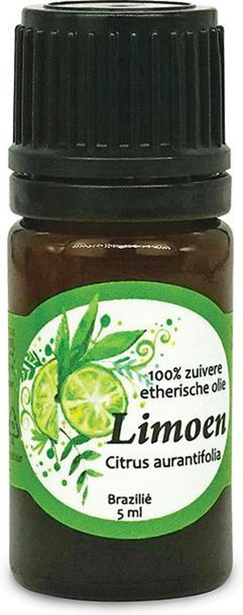 Aromama Etherische Olie Limoen 5 Ml Vegan Groen/geel