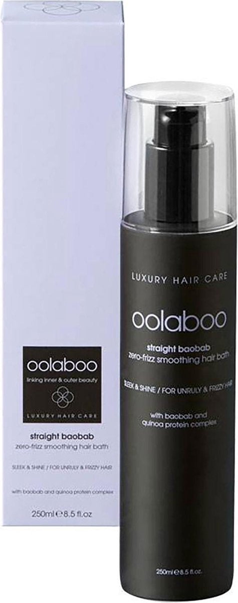 Oolaboo Straight Baobab Zero-Frizz Smoothing Hair Bath  250ml