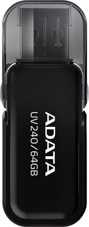 ADATA UV240 USB flash drive 64 GB USB Type-A 2.0 Zwart