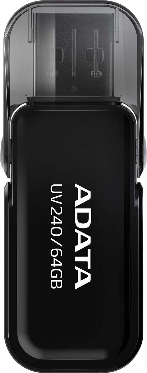 ADATA UV240 USB flash drive 64 GB USB Type-A 2.0 Zwart