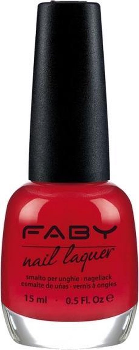 Faby Nagellak Mona Lisa Smiled At Me 15 Ml Vegan Koraalrood